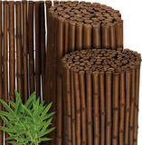 Sol Royal B23 Bamboe Tuinscherm 90x250cm Donkerbruin