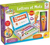 Lisciani Carotina Magnétique avec stylo parlant 2en1 lettres et mots - Fr