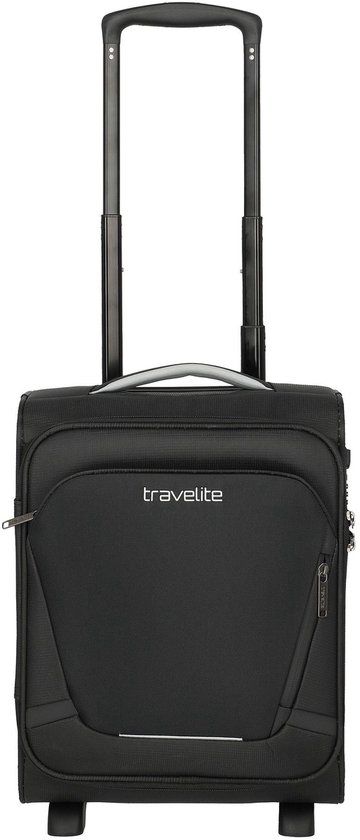 Travelite Trolley Jetpack Easy 2 Cabin Black Zwart 40cm