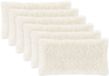 vidaXL - Taie d'oreiller - 6 pièces - HEERLEN - Blanc - 40 x 70 cm - Coton satiné