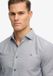 Superdry Poplin Hemd Mit Langen Ärmeln Und Cut Away Kragen Herren XXL