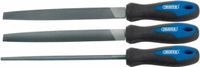 Draper 200mm Soft Grip Engineers File Set (3 delig)