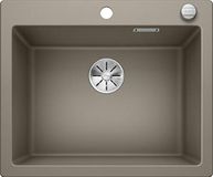 Blanco Silgranit spoelbak, 615x510 mm, InFino, tartufo