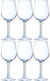 Arcoroc Luxe wijnglazen - voor rode wijn - 370 ml - 6 stuks