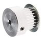 RS PRO Stalen tandriemschijf voor 6,4 mm riemen, 22 tanden/verdeling 2 mm, boring 3 mm