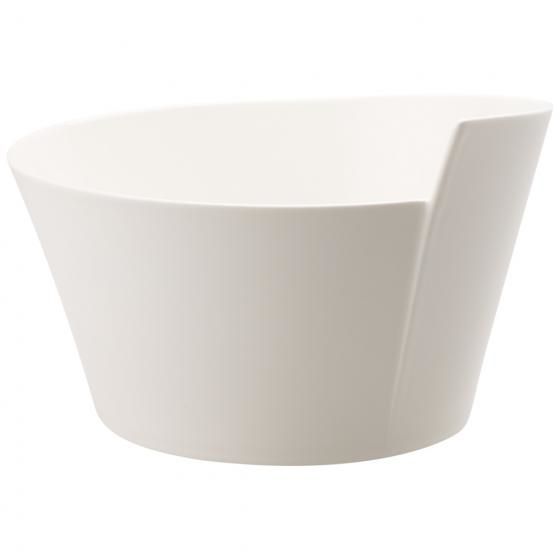 Villeroy & Boch NewWave Serving Bowl - Porcelain - White - Round - 3L