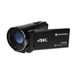 AgfaPhoto Realimove CC4000W Camcorder, waterdicht, 4K, touchscreen, 18x digitale zoom, 2.7K video, 24MP foto, afstandsbediening, zwart