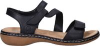 Rieker Sandalen Zwart Dames Maat 41