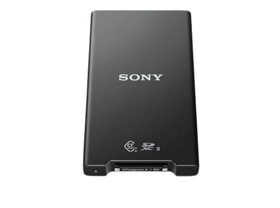 Sony MRW-G2 CFexpress Card Reader - USB 3.2 Gen 1 (3.1 Gen 1) - Type-A/Type-C - Black