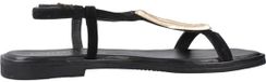 CARMELA Platte sandalen 163290C Zwart Leer Vrouwen Maat 36