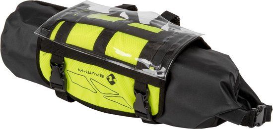 M-wave Stuurtas Rough Ride - 10 Liter - Zwart/Geel