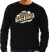 Bellatio Decorations Shoppartners Bv Foute You lazy Bastard sweater in 3D effect zwart voor heren - foute fun tekst trui / outfit - popart M