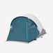 Quechua Tente de camping 2 places, MH100 XL Fresh & Black