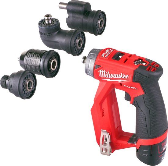Milwaukee M12 FDDXKIT-202X - 12V Accu Boor-/Schroefmachine Set (2x 2.0Ah) - 34Nm - HD-Box