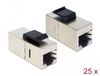 Delock Module Keystone RJ45 > RJ45 Cat.6 compact 25 pièces