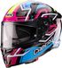 Caberg Avalon X Brama, casque intégral, Noir/Fuchsia/Bleu Clair/Jaune Néon, XXL