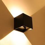 BES LED Prixa Kiry Wandlamp - Zwart - Aluminium - G9 Fitting - IP44