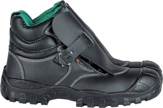 COFRA Marte Lasschoenen S3 SRC - Maat 45 - Zwart/Groen
