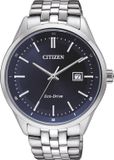 Citizen BM7251-53L Herenhorloge - Zilverkleurig/Blauw - 41 mm