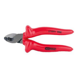 KS Tools CLASSIC 1000V One-Hand Cable Cutter - 165mm