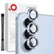 Northjo Ensemble de protecteurs d'objectif avec strass Samsung Galaxy S26+ - Bleu