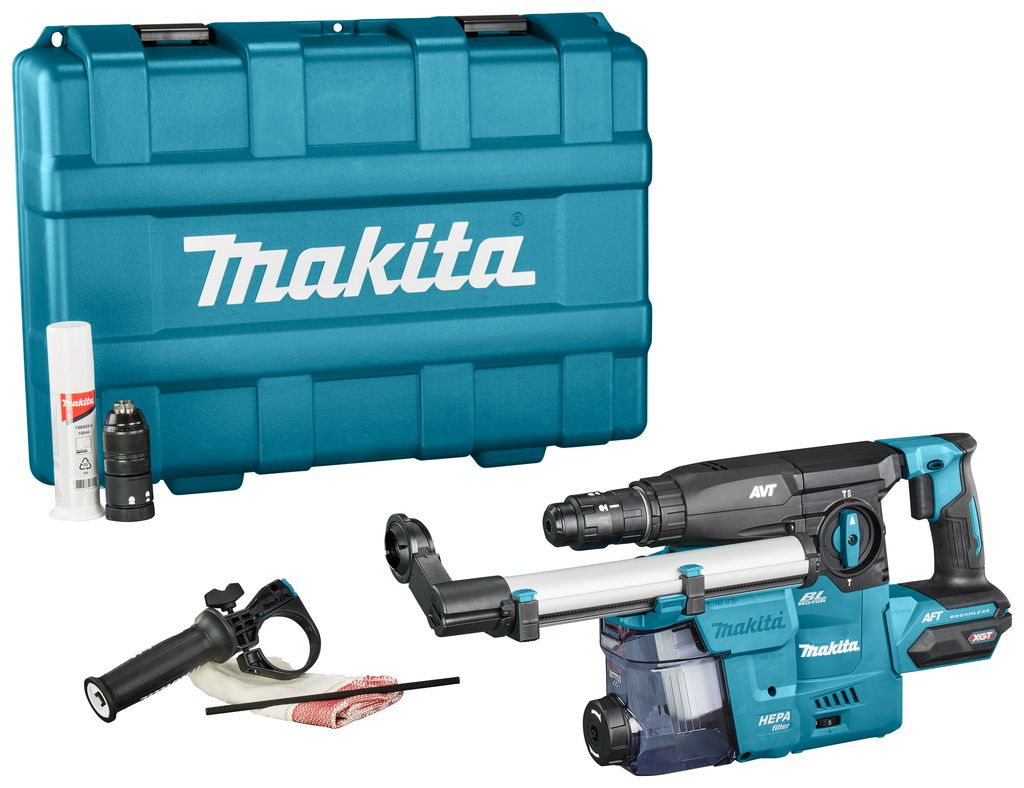 Makita HR009GZ02 40 V Max Combihamer SDS+ | Body | Stofafzuiging | Koffer