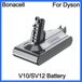 StarTech Dyson Vervangingsaccu voor Dyson V6/V7/V8/V10 stofzuigers, 21,6 V, 6000 mAh, roze, oplaadbaar