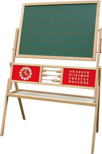 Roba School-/tekenbord Magnetisch Junior 124 Cm Hout Rood
