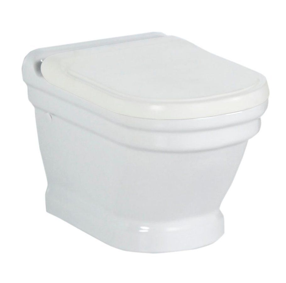Sapho ANTIK Hangend Toilet - 36x53 cm - Wit