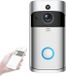 Merkloos Videodeurbel Camera - Wifi Deurbel - Thuisbeveiliging - Slimme Bewegingsdetectie - 1080P HD - Zilver