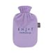 Fashy Warmwaterkruik met zachte overtrek, 2,0 liter, paars