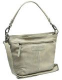 The Chesterfield Brand Leren schoudertas Lucy Small Hobo Bag Ocean Blue kaki