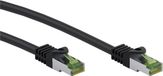 Merkloos Goobay CAT 8.1 S/FTP LSZH 3M Zwart
