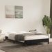 vidaXL Cadre de lit sans matelas, noir, 120x190 cm, velours
