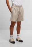 Urban Classics Heavy Jersey Pintuck Track Korte broek - Grijs - XXL