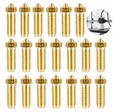 Laiton 20-pièces Laiton Buse d'imprimante 3D Set