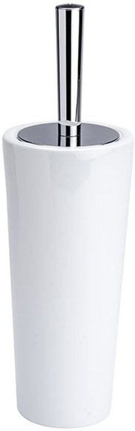 WENKO WC Borstel Set Vrijstaand Rond Coni Keramiek Wit