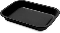 Guardini Gardenia Lasagnevorm 20 x 25 cm, staal met antiaanbaklaag, zwart