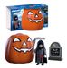 PLAYMOBIL Halloween Pompoen: Sensenman Lichtgevende Spruitfiguur met Zand, Grafsteen & Opberg-Pompoen