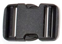 Ortlieb Klikgesp 50 mm Zwart
