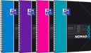 Oxford 400019521 schrijfblok & schrift Paars, Roze, Geel, Blauw A4