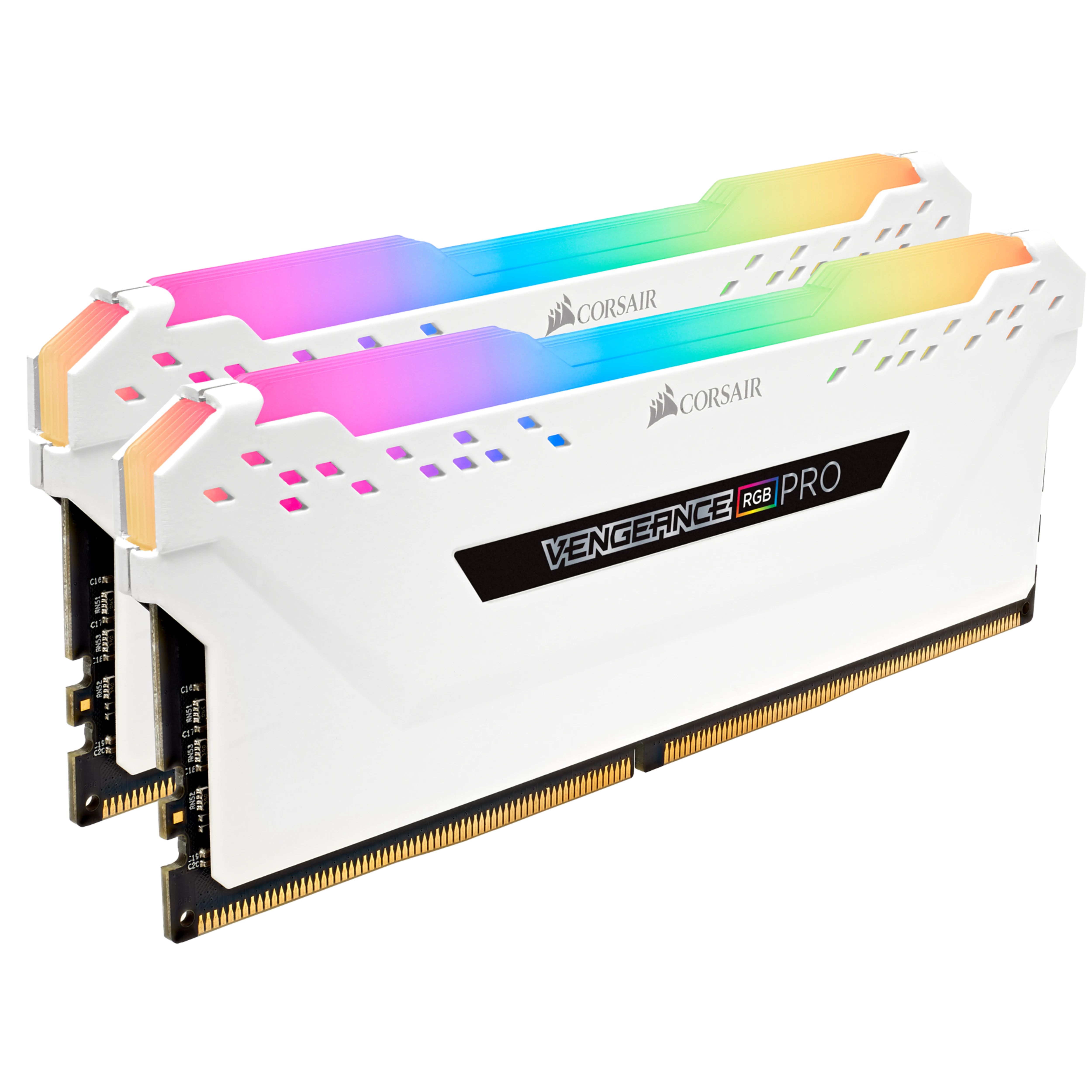 Corsair Vengeance RGB CMW16GX4M2C3200C16W 16GB (2x8GB) DDR4 3200MHz CL16 - White