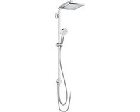 Hansgrohe Crometta E 240 Showerpipe Reno met EcoSmart Chroom