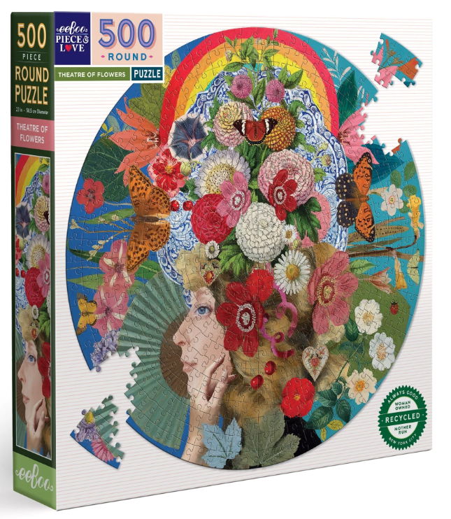 Eeboo Theatre of Flowers Puzzel (500 stukjes)