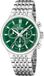 Festina F20093/3 Polshorloge Chronograaf Heren Groen Staal Saffierglas 5 ATM