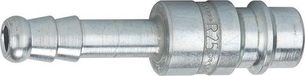 Riegler Instopnippel NW 7,2 - NW 7,8 staal gehard / verzinkt nippel LW 9 0-35 bar