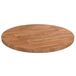VidaXL Tafelblad rond Ø30x1,5 cm bewerkt massief eikenhout lichtbruin