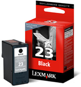 Lexmark Nr. 23 - retourprogramma zwarte inktcartridge single pack / zwart