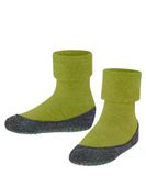 FALKE Cosyshoe Minis Huissokken Kinderen Groen Maat 23-24 Wol