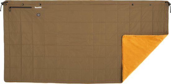 Makita CB100DB Verwarmde deken - Extra breed - Oranje